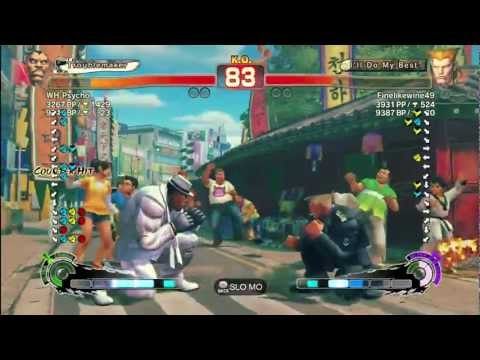WH Psycho (Balrog) vs. Finelikewine 49 (Guile)