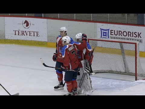 Optibet hokeja līga: HK Zemgale/LLU- HK Dinaburga . Spēles labākie momenti (16.01.2021)