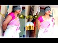 Blindfold Challenge Ll Hand Tie Back Ll Blindfold In Saree Ll Requested Video Ll Crazy Life Anu