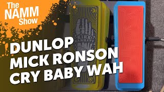 Video thumbnail for Dunlop Mick Ronson Cry Baby Wah | Sound Demo | NAMM 2025 by Guitar Bonedo