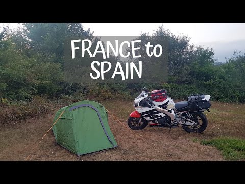 France to Spain / Europe motorcycle trip Sept 2018 part 1