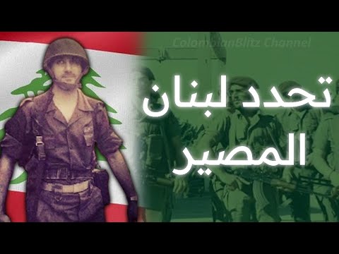 "T7addad Lebnan el Massir/تحدد لبنان المصير" — Lebanese Resistance