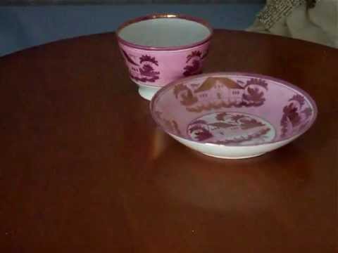 Early Pink Luster Lustre Ware