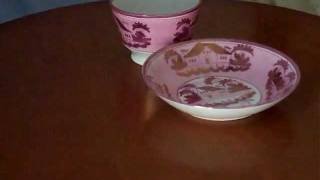 Early Pink Luster Lustre Ware