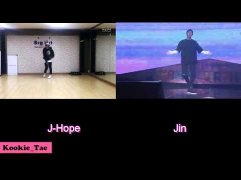 BTS J-Hope VS Jin (Dancing to 2015 Begins Concert)