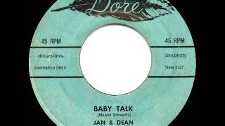 1959 HITS ARCHIVE: Baby Talk - Jan &amp; Dean