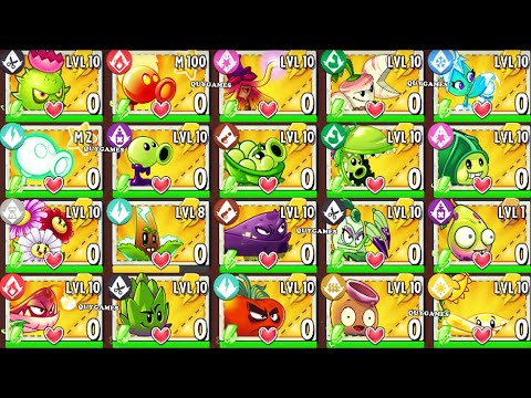 All New Premium Plants Max Level Power-up Vs Zomboss in Plants vs. Zombies 2 Mod