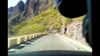 preview picture of video 'Serpantine down to Masca village, Tenerife Spain'