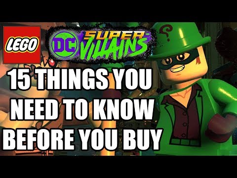 LEGO DC Super-Villains - 15 Things You Need To Know Before You Buy