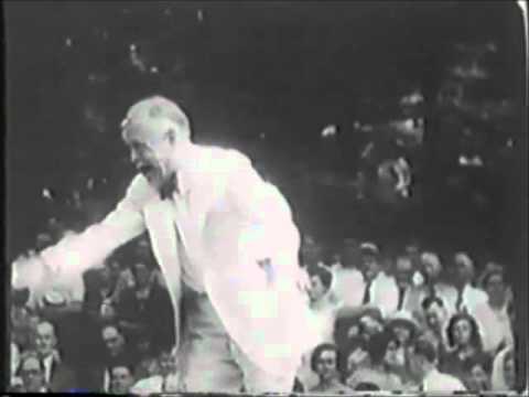 Billy Sunday Preaching