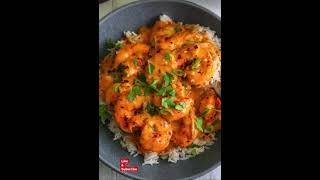 Spicy &amp; Creamy Shrimp 🍤