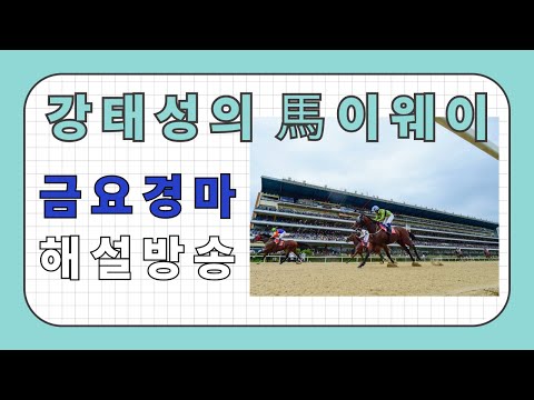 6/20 금요-강태성-부산- 경마 방송