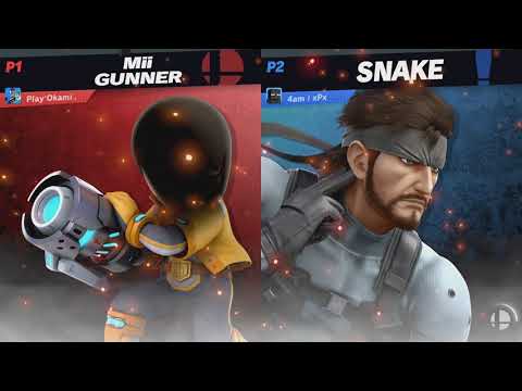 SO MEM: Snacc (Mii Gunner) vs xPx (Snake) - Top 8 L