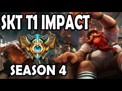 SKT T1 Impact Gragas vs Renekton Top Lane Ranked Challenger Korea SoloQ
