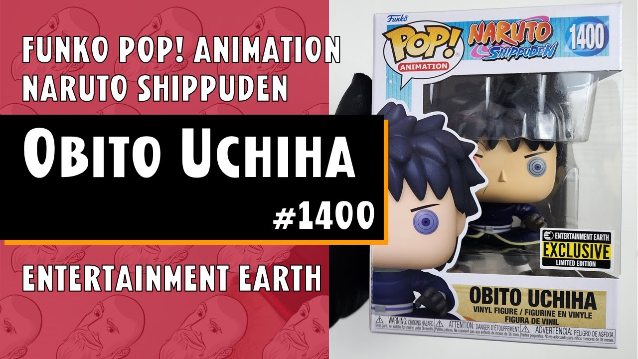 Funko Pop Obito Uchiha - 1400 - Naruto Shippuden - Entertainment Earth // Just One Pop Showcase