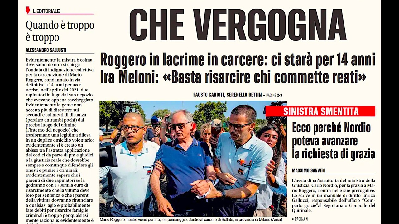 RASSEGNA STAMPA 18 LUGLIO 2026. QUOTIDIANI NAZIONALI ITALIANI  PRIME PAGINE DEI GIORNALI DI OGGI.