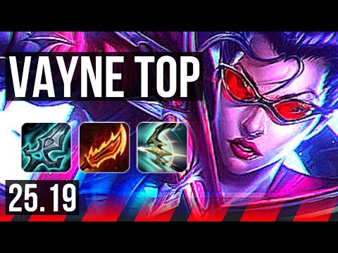 VAYNE vs VOLIBEAR (TOP) | Quadra, 6 solo kills, Legendary, 19/3/2 | EUW Diamond | 25.19