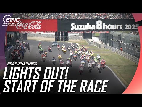 2025 Suzuka 8 Hours Race Start | FIM EWC