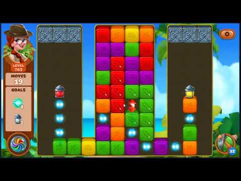 Lost Island Blast Adventure Level 763 - NO BOOSTERS 🏝️ | SKILLGAMING ✔️