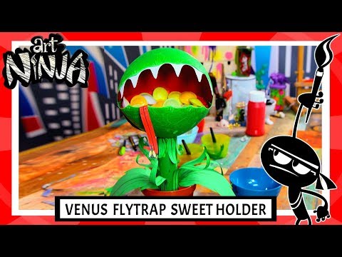 Art Ninja | Venus Flytrap Sweet Dispenser | Art for Children