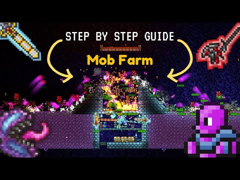 The Ultimate AFK Mob Farm in Terraria 2025 | Rod of Discord Quick | Step-By-Step Guide | Frozyn