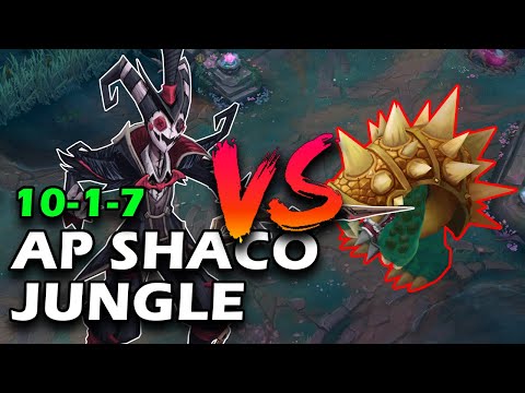 AP EXECUTE Shaco Jungle VS. Rammus [ BIG PLAYS... but I still lost ]