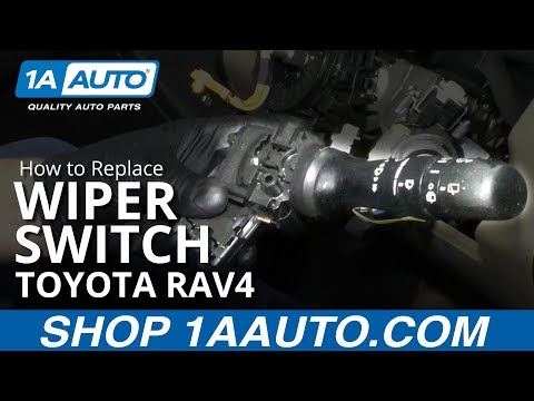 How to Replace Wiper Switch 05-16 Toyota RAV4