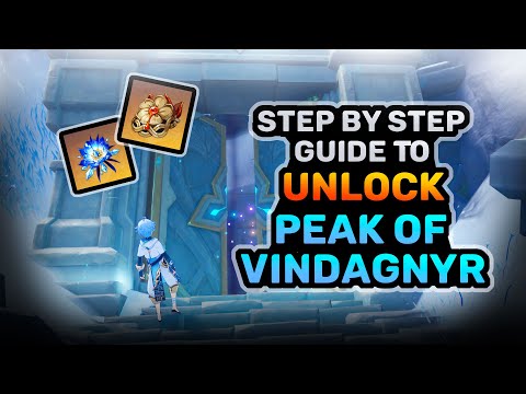 How to Unlock Peak of Vindagnyr!! - In the Mountains Quest Guide | Genshin Impact