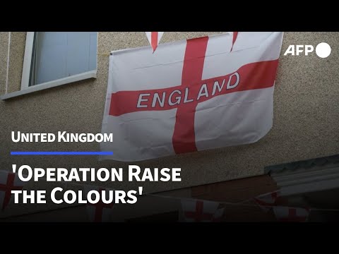 Immigration opposition fuels English national flag frenzy | AFP