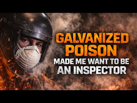 Galvanized Poison from welding made me want to Become an Inspector 