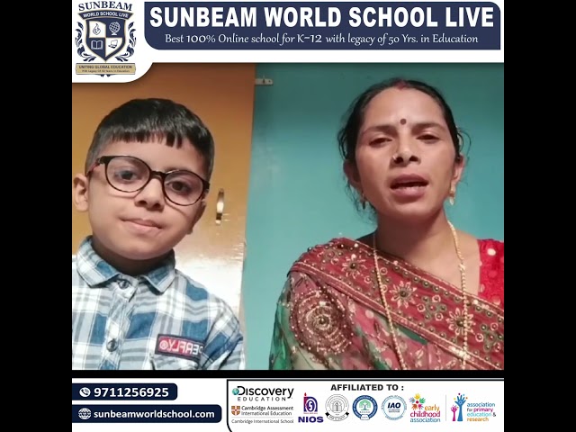Happy Parents of Sunbeam World School Testimonials