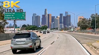 Las Vegas to Los Angeles Complete Scenic Road Trip Drive 8K