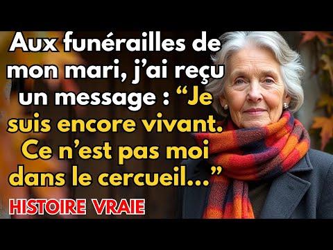 True Story of Grandma in Tours 👵💔 At my husband's funeral, I received a message: "I am
