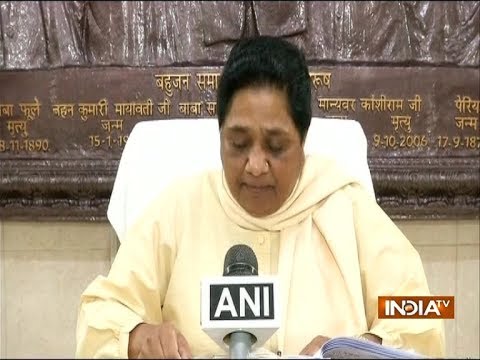 Dalits facing atrocities in BJP-ruled states after Bharat bandh: BSP chief Mayawati | National News – India TV