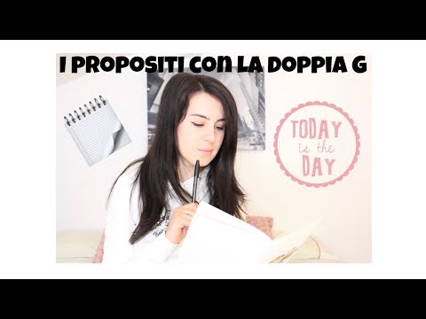 I propositi con la doppia G