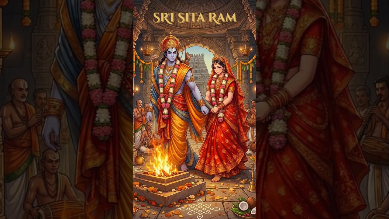 सीता राम भजन सुनकर मन प्रसन्न हो जाएगा ❤️🙏 #RamBhajan #Shorts#SitaRam #JaiSiyaRam #RamBhajan #Shorts