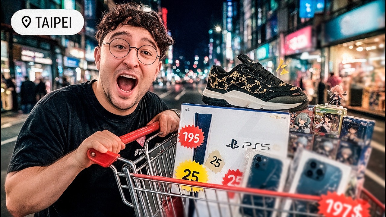 DE COMPRAS BARATAS EN TAIWÁN 👺 (MUY OTAKU)