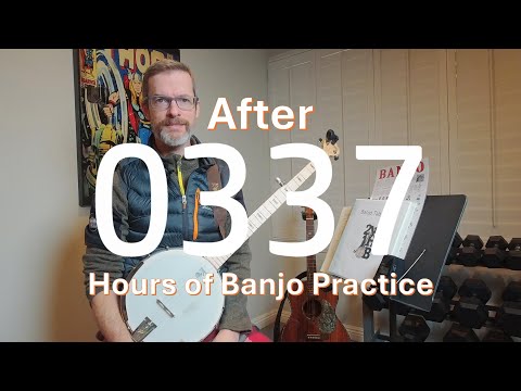 After 337 hours of Banjo - "That was not the finger I picked"