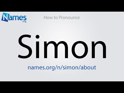 How to Pronounce Simon