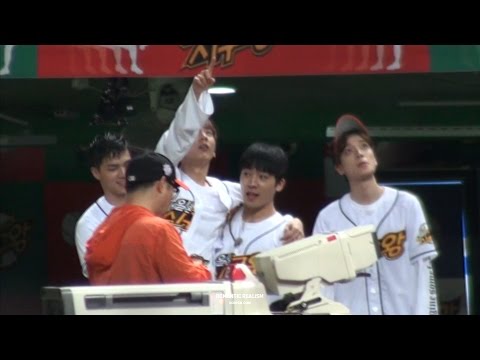 160902 시구왕 녹화 사이좋은 틴탑 창조 _ 천지 캡 리키