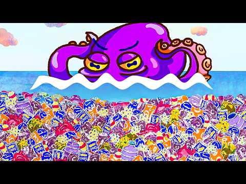 I literally ate trash for money