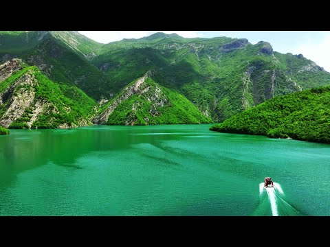 Scenic Boat Tour on Koman Lake, Albania | Explore the Stunning Shala River & Green Mountains