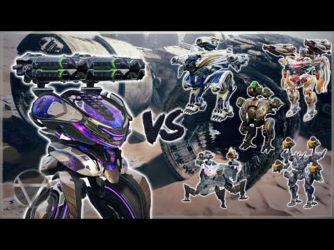 [WR] 🔥 1 Glory LYNX (Solo) VS Full SQUAD – Mk3 Gameplay | War Robots