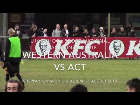 Western Australia vs ACT  U16 National Championships 2018