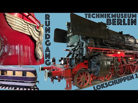 Historische Lokomotiven Technikmuseum Berlin E44 / E19 / E71 / BR 12 / KÖF