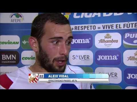 Aleix Vidal: "No nos podemos ir contentos con el empate"