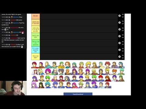 Fire Emblem 6: Binding Blade LTC Tier list