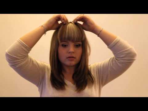 comment poser frange clip