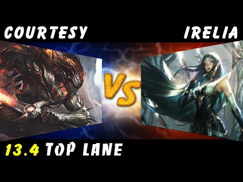 Courtesy - Yasuo vs Irelia TOP Patch 13.4 - Yasuo Gameplay