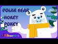 Polar Bear Pokey Song - The Kiboomers Winter Movement Songs for Preschoolers